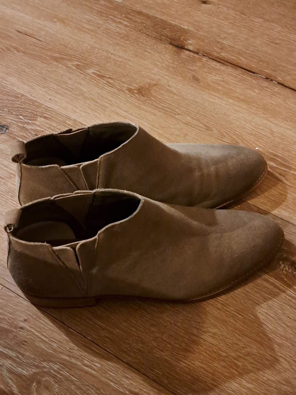 bp Taupe Suede Women’s Chukka Boots